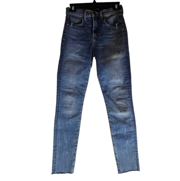Veronica Beard Debbie Skinny Highrise Blue Jeans 25 Preowned - Picture 6 of 9